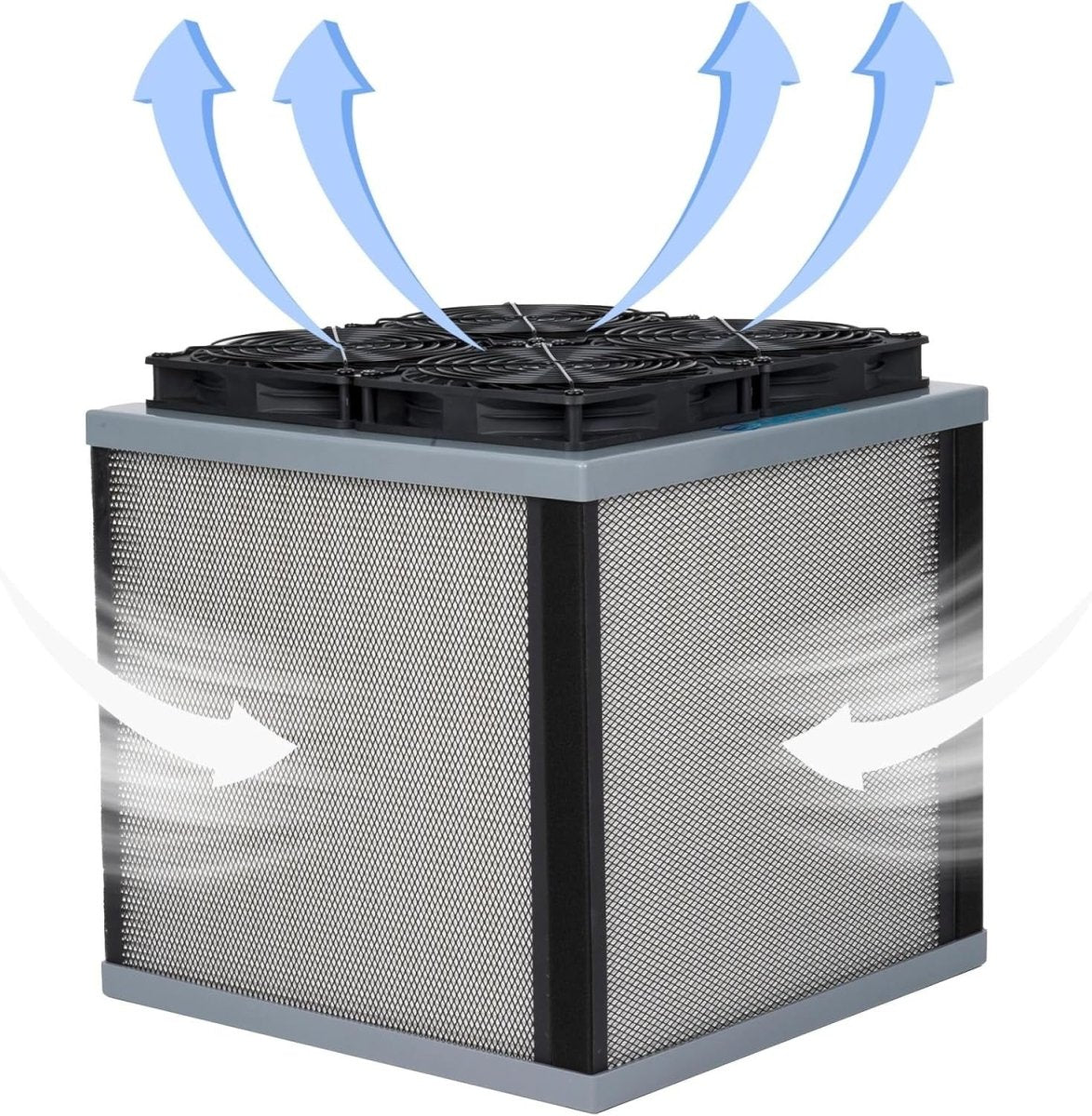 Large Room HEPA Air Purifier 413CFM CADR Portable Collapsible - Kwikley