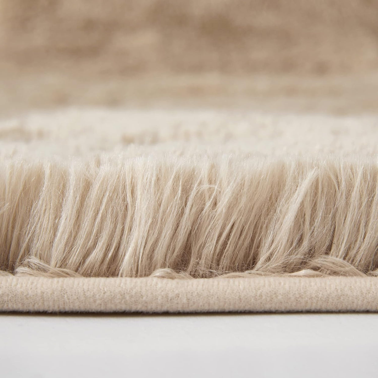 Large Shaggy Rug 80x150cm Set of 2 Soft Plush Anti Slip Fluffy Carpet - Kwikley