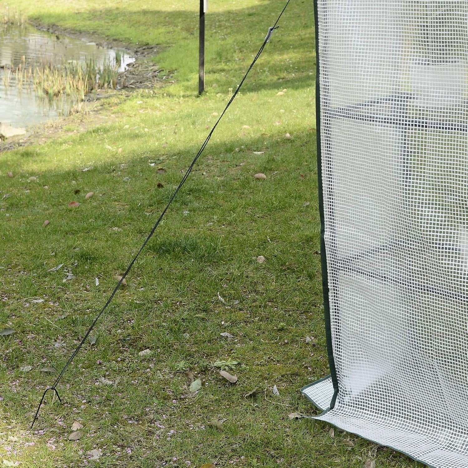 Large Walk - In Garden Greenhouse | Heavy - Duty PE Cover | 6 Shelves | Steel Frame - Kwikley
