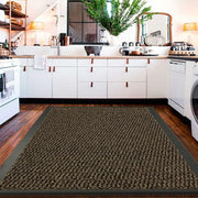 Large Waterproof Entrance Mat 120x150cm Non Slip Heavy Duty Indoor Floor Rug - Kwikley