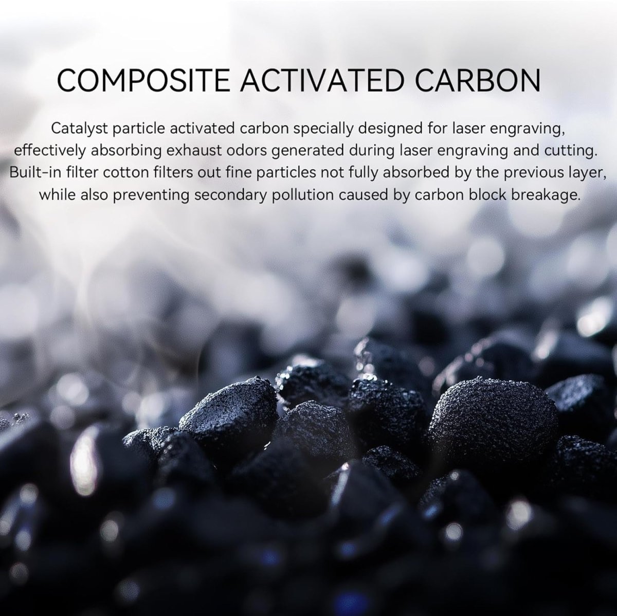 Laser Engraver Air Purifier Smoke Extractor 5 - Layer Carbon Filter - Kwikley
