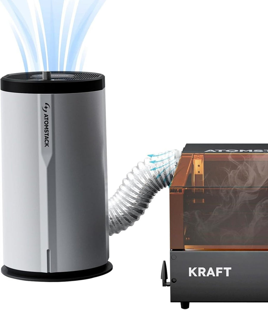 Laser Engraver Air Purifier Smoke Extractor 5 - Layer Carbon Filter - Kwikley