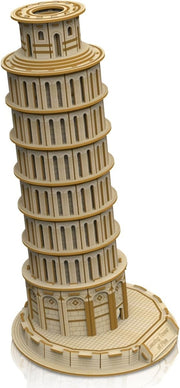Leaning Tower of Pisa 3D Wooden Puzzle DIY Architecture Model 151PCS - Kwikley