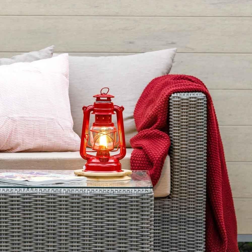 LED Camping Lantern 276 Ruby Red Dimmable Light - Kwikley