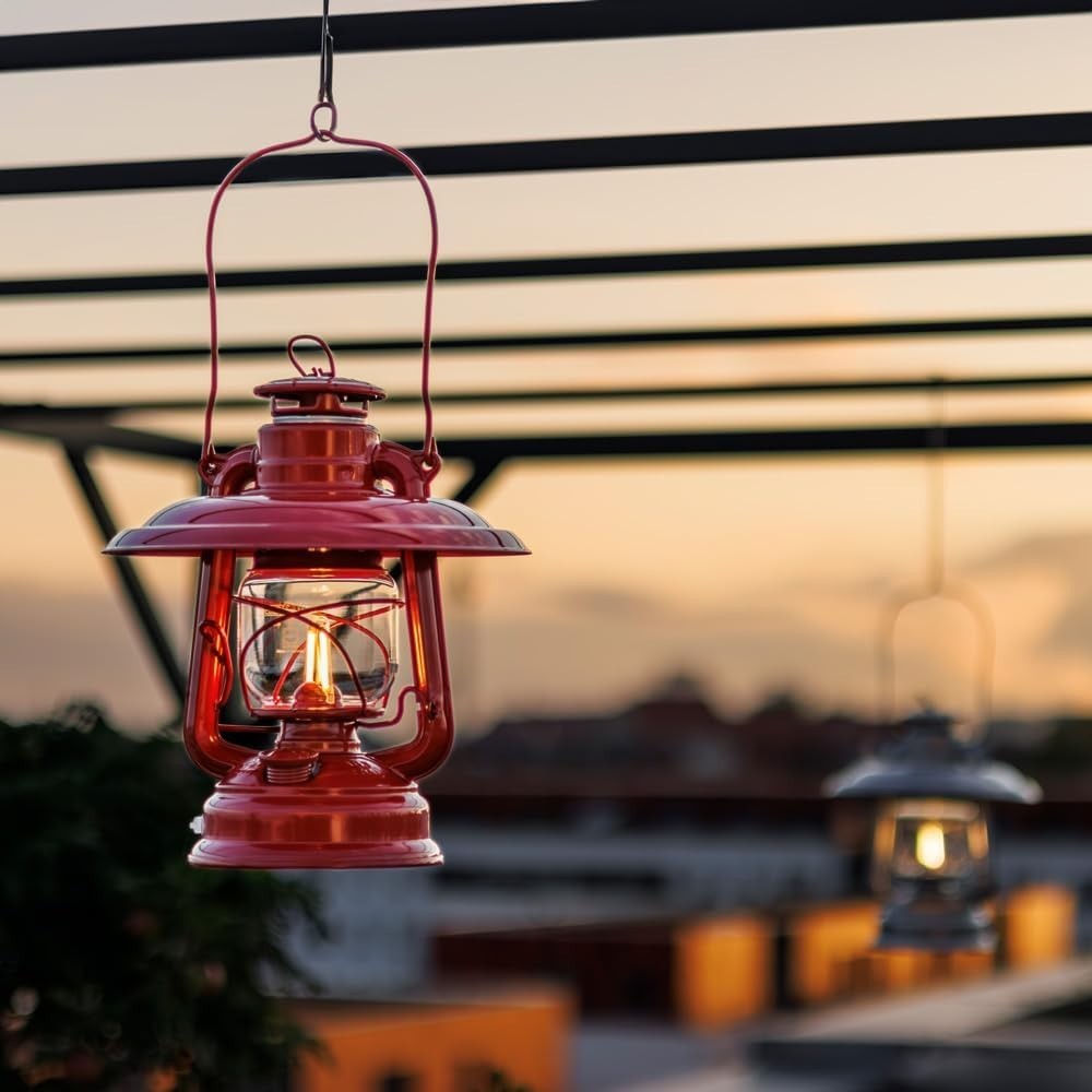 LED Camping Lantern 276 Ruby Red Dimmable Light - Kwikley