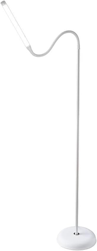 LED Touch Control Floor Lamp with Flexible Arm & Dimmable Brightness - Kwikley