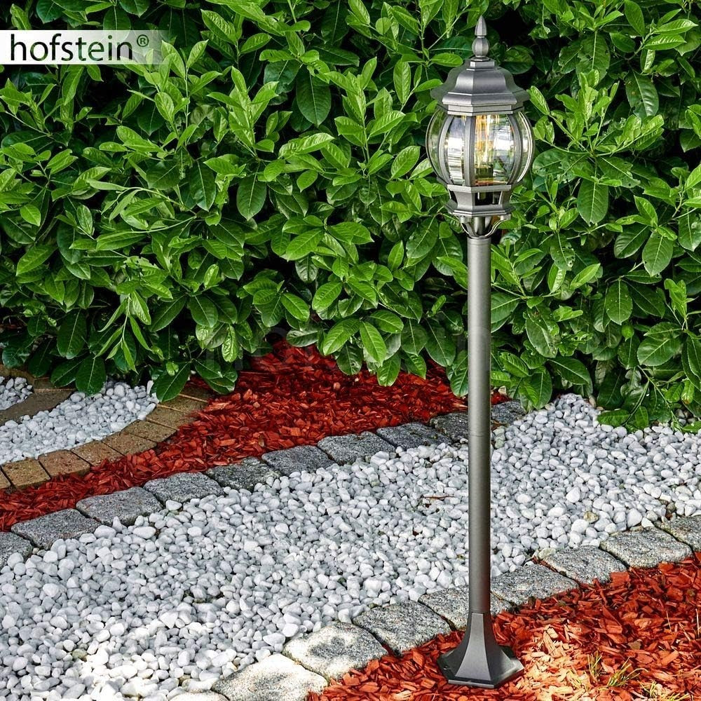 Lentua 120 cm Outdoor Path Light Vintage Black IP44 E27 Lamp - Kwikley