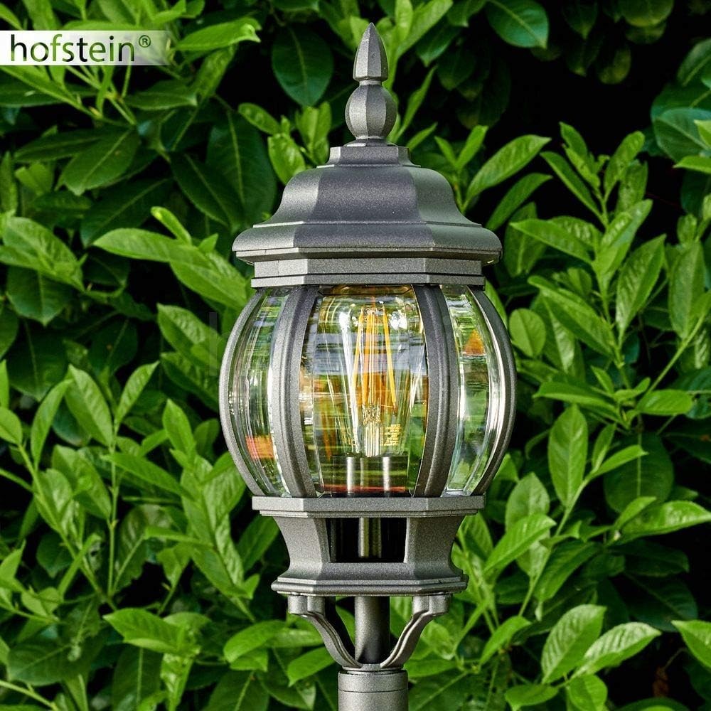 Lentua 120 cm Outdoor Path Light Vintage Black IP44 E27 Lamp - Kwikley