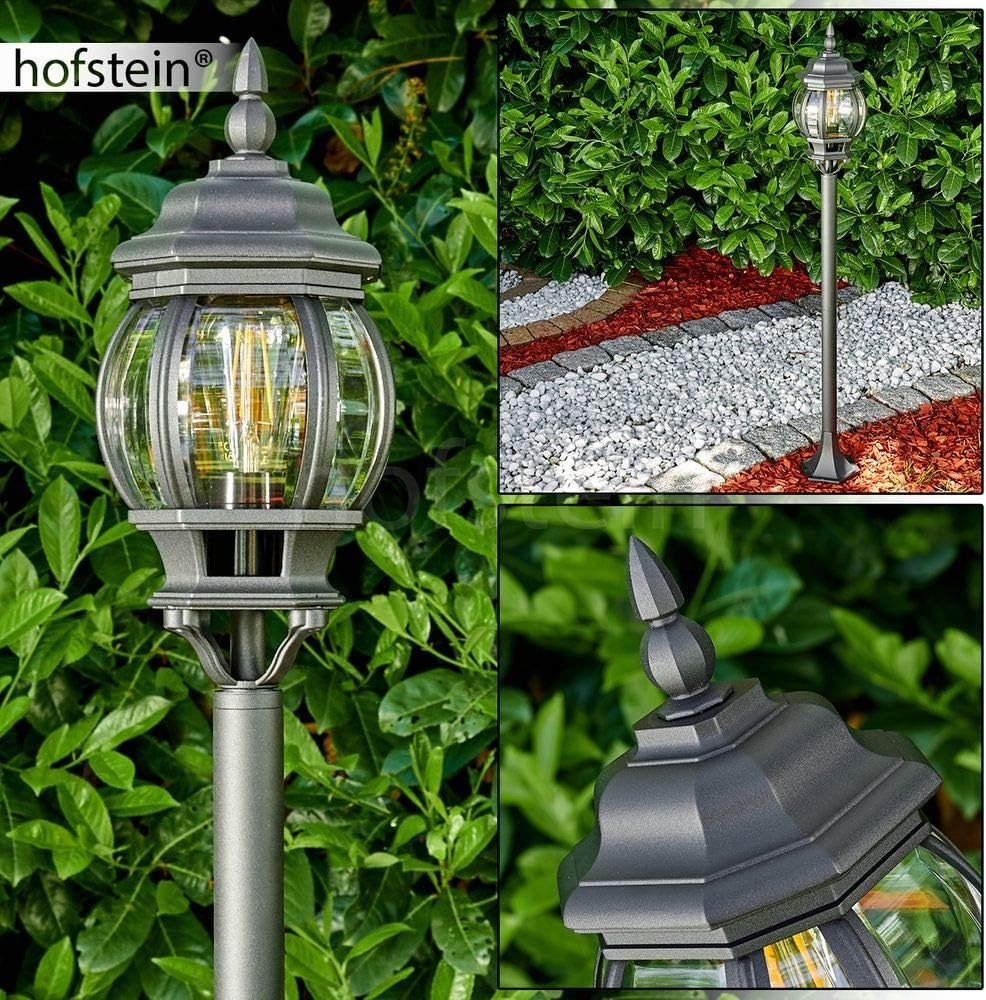 Lentua 120 cm Outdoor Path Light Vintage Black IP44 E27 Lamp - Kwikley