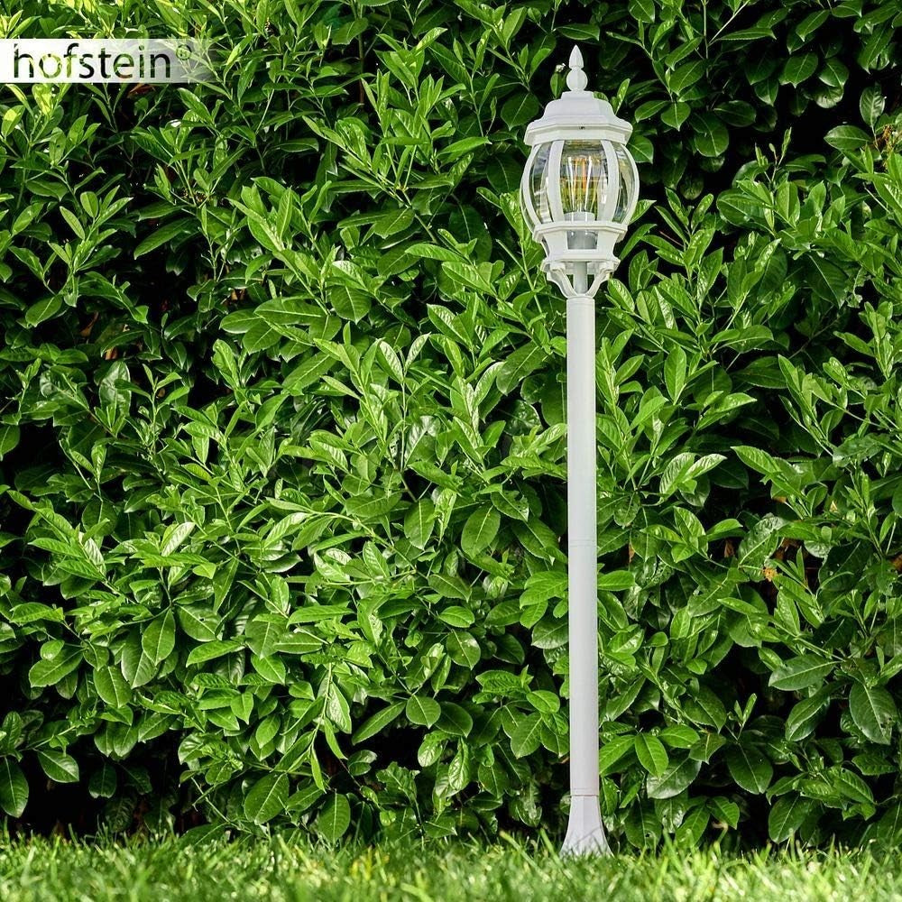Lentua 120cm Antique White Outdoor Floor Lamp IP44 - Kwikley