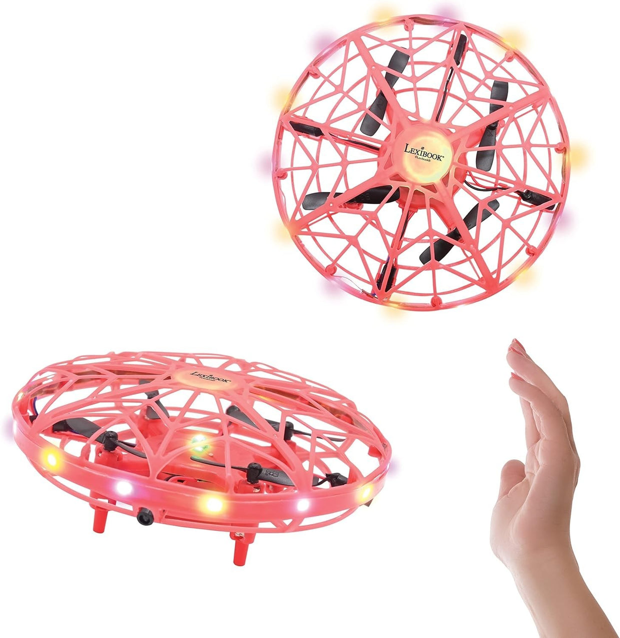 Lexibook Gesture Control UFO Drone for Kids | Indoor/Outdoor Flying Toy - Kwikley