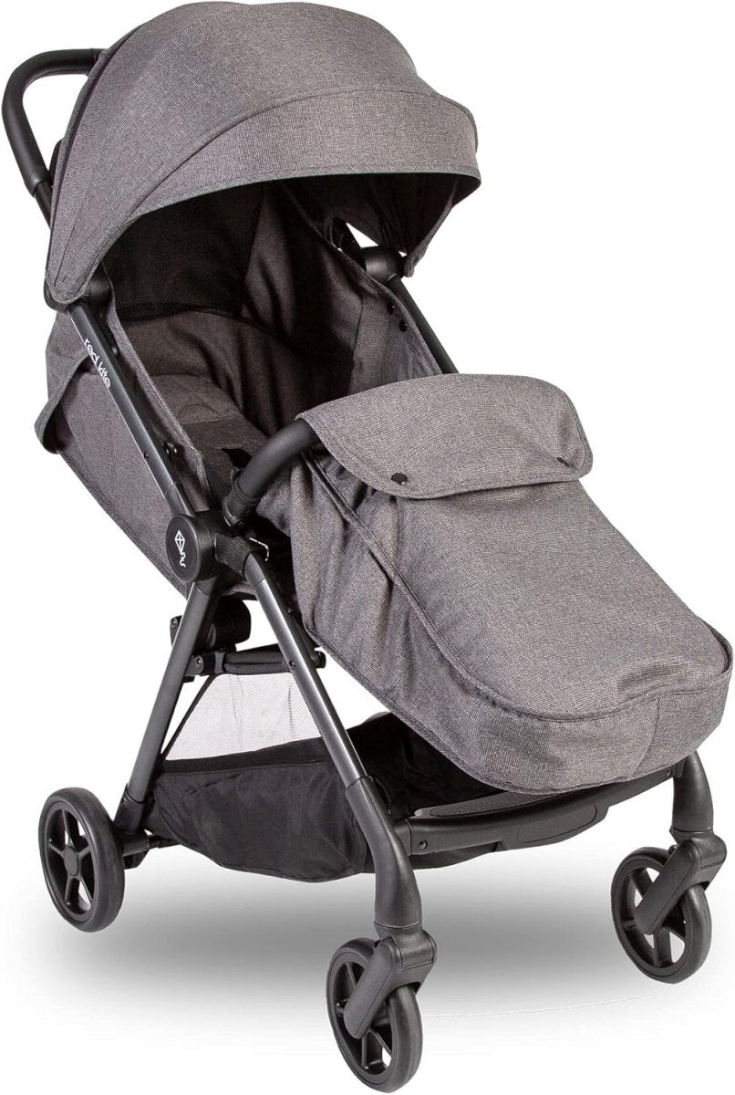 Lightweight Compact Baby Stroller Umbrella Pushchair One Hand Fold 22kg - Kwikley