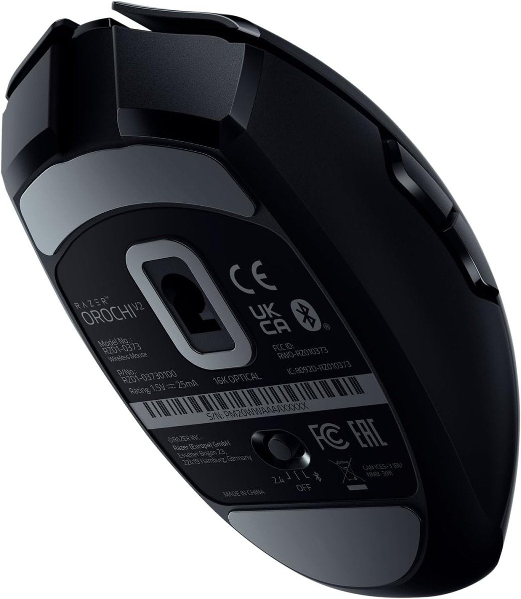 Lightweight Wireless Gaming Mouse 950H Battery 2.4G Bluetooth Black - Kwikley