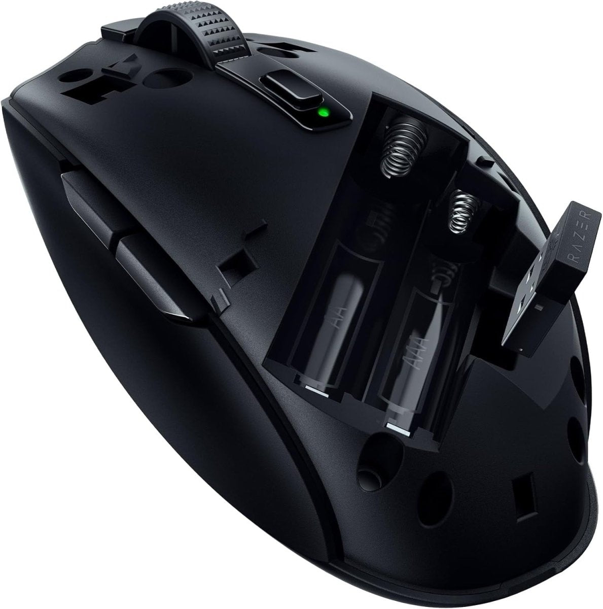 Lightweight Wireless Gaming Mouse 950H Battery 2.4G Bluetooth Black - Kwikley