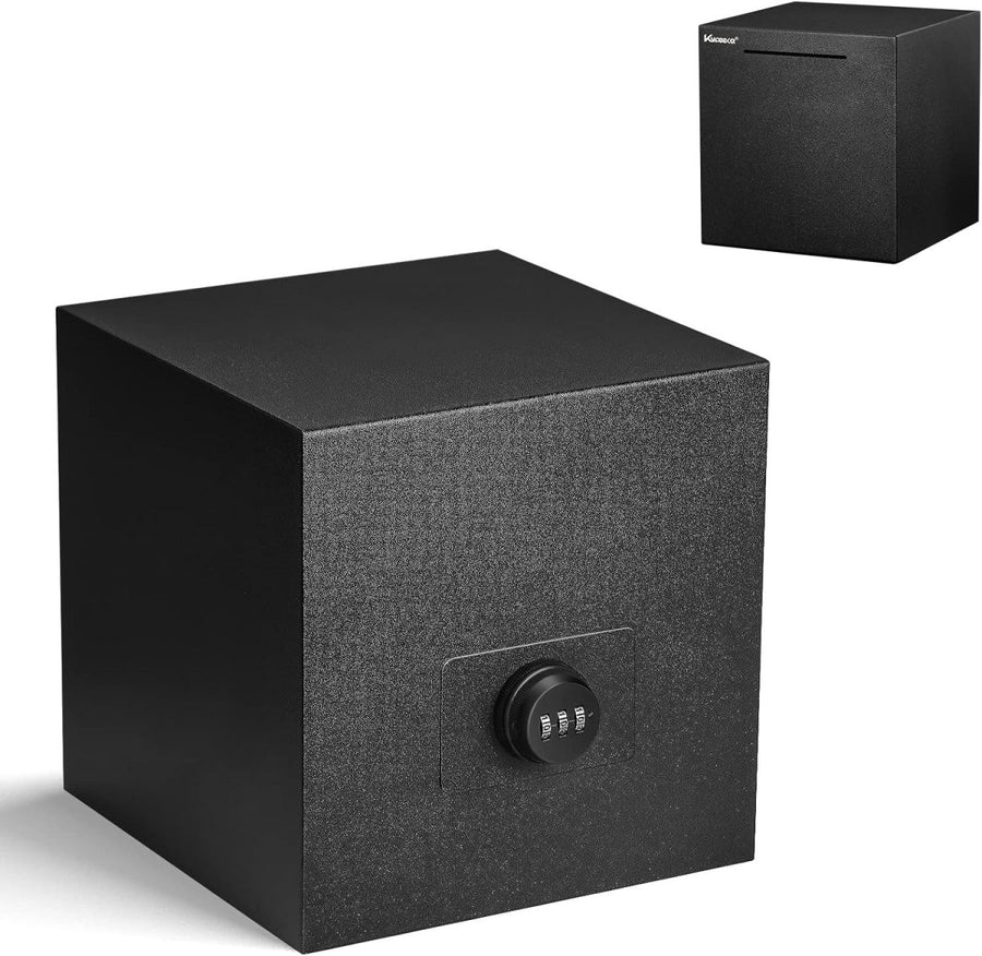 Locking Metal Piggy Bank Money Saving Box Combination Password Safe - Kwikley