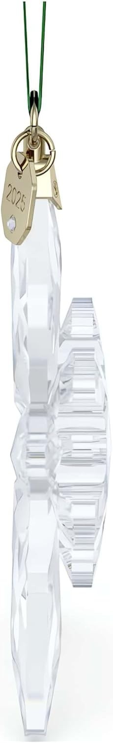 Luxury Crystal Star Ornament 2025 • Faceted Clear Design • Holiday Tree Ornament - Kwikley