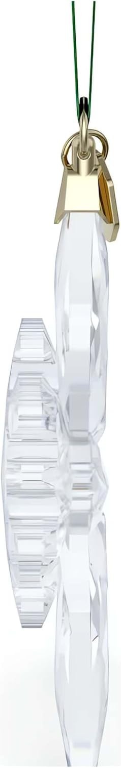Luxury Crystal Star Ornament 2025 • Faceted Clear Design • Holiday Tree Ornament - Kwikley