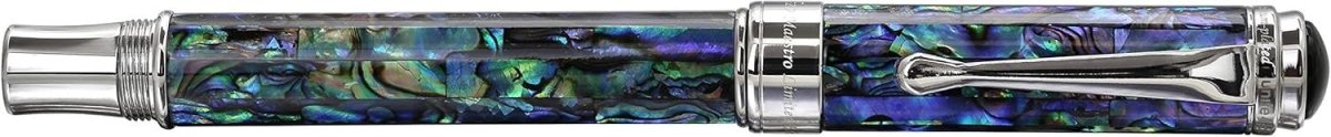 Luxury Natural Abalone Sea Shell Fountain Pen Fine Nib Refillable - Kwikley