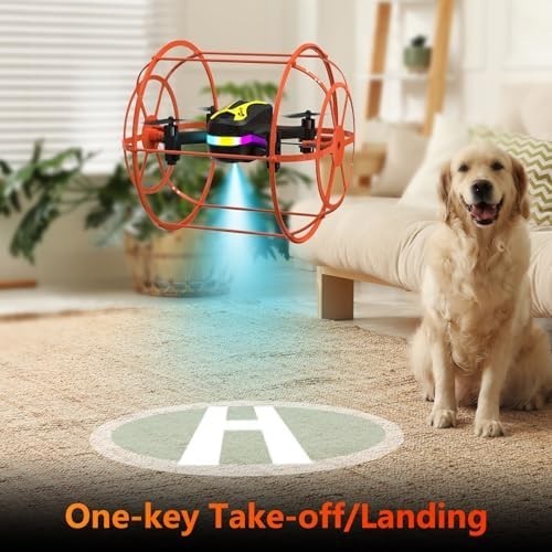 M17 Mini Drone Land - Air Dual Mode Quadcopter with 3D Flips & Full Protection - Kwikley