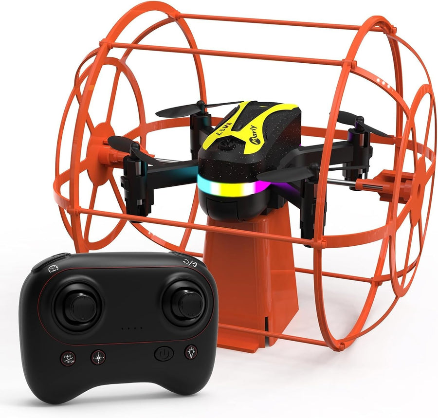M17 Mini Drone Land - Air Dual Mode Quadcopter with 3D Flips & Full Protection - Kwikley