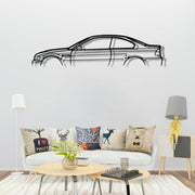 mabi automotive parts Bmw E46 M3 Silhouette Metal Car Wall Art, Sports Car, Auto - Kwikley