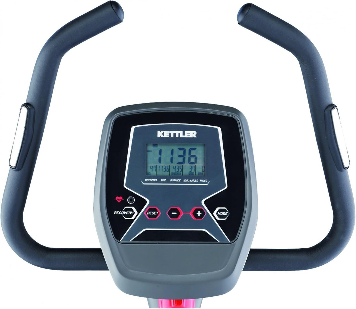 Magnetic Cross Trainer Full Body Workout, 8 Resistance Levels, Pulse Monitor - Kwikley