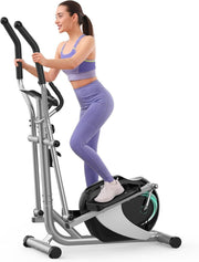 Magnetic Elliptical Cross Trainer 8 - Level Resistance Home Gym - Kwikley