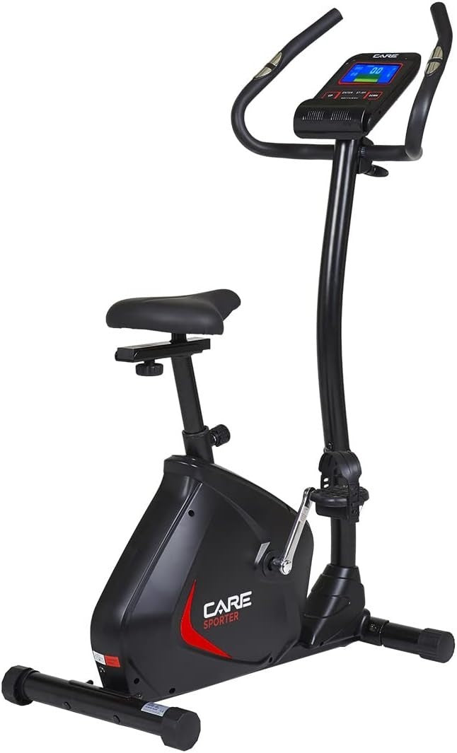 Magnetic Exercise Bike w/ 21 Programs, LCD Monitor, 16 Resistance Levels - Kwikley