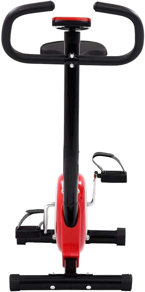 Magnetic Home Exercise Bike w/ LCD Monitor, Adjustable Seat & 120kg Capacity - Kwikley