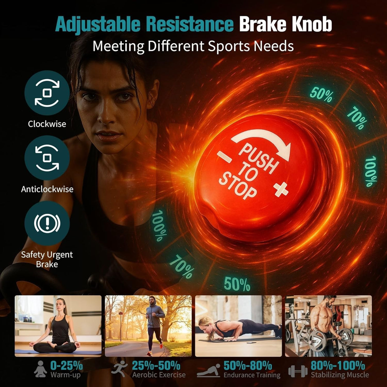 Magnetic Indoor Cycling Bike Quiet 350lb Capacity App Compatible LCD Home Gym - Kwikley