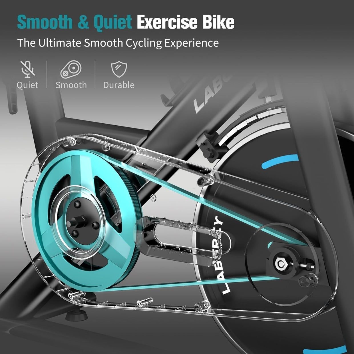 Magnetic Indoor Cycling Bike Quiet 350lb Capacity App Compatible LCD Home Gym - Kwikley