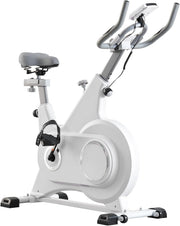 Magnetic Indoor Cycling Bike w/ LCD Monitor, Phone Holder & Adjustable Seat - Kwikley