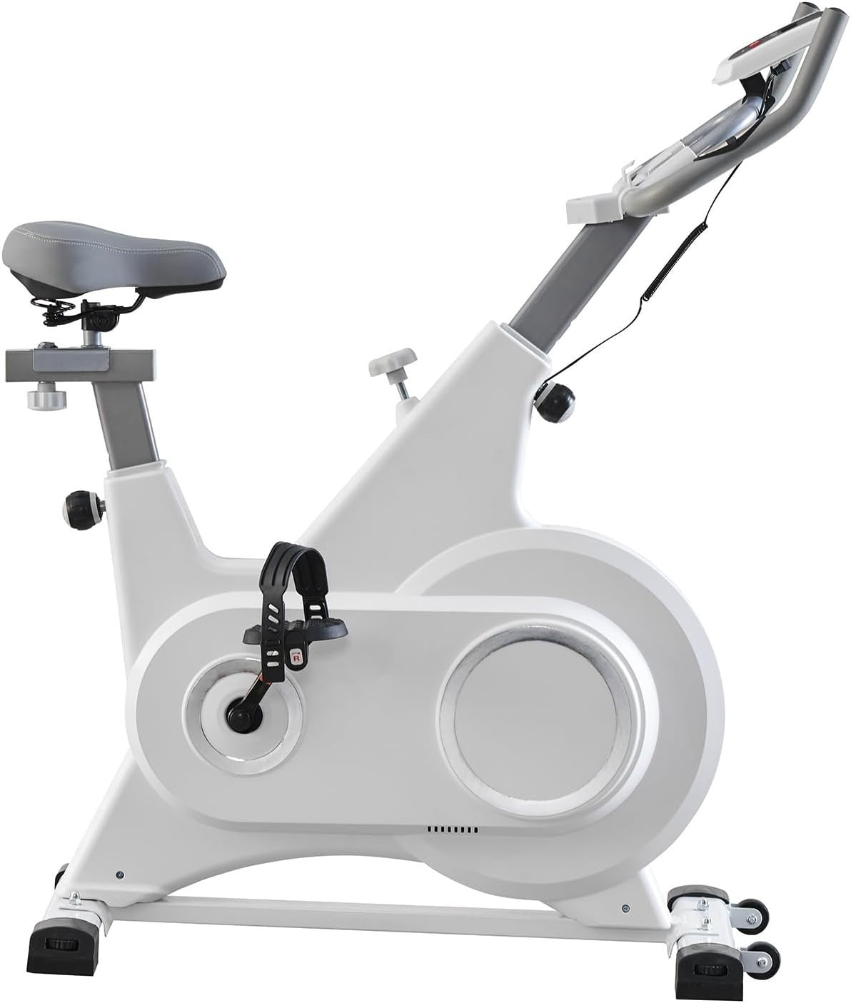 Magnetic Indoor Cycling Bike w/ LCD Monitor, Phone Holder & Adjustable Seat - Kwikley