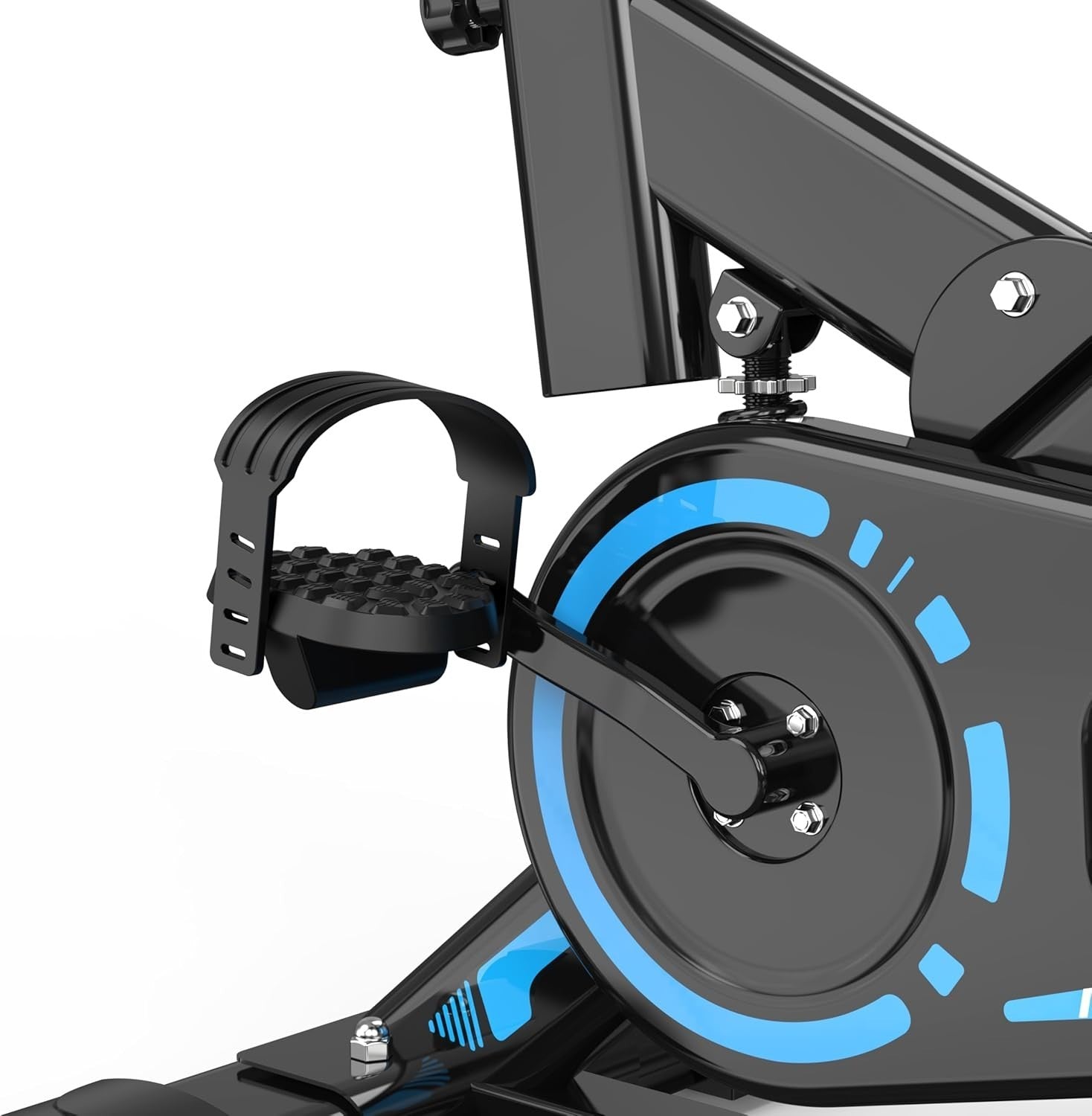 Magnetic Indoor Spin Bike w/ LCD Monitor, Tablet Holder & Heavy Flywheel - Kwikley