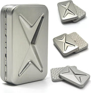 Magnetic Metal Fidget Slider Brick Style Click Stress Relief EDC Toy - Kwikley