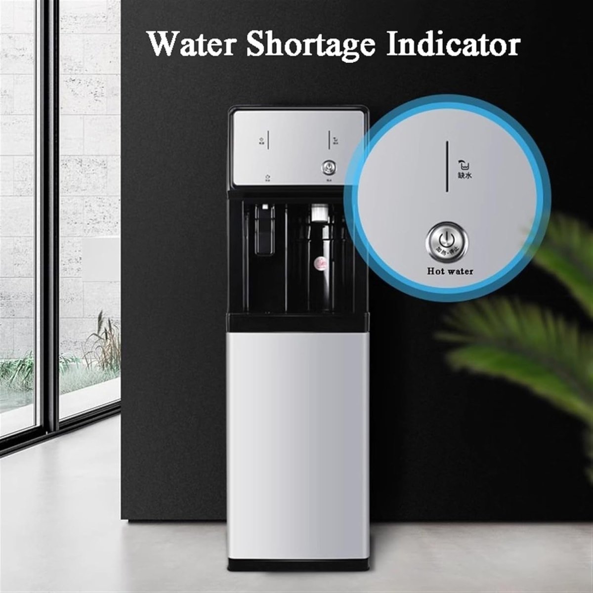 Mains Fed Water Cooler Hot & Cold Dispenser Commercial Home Office - Kwikley