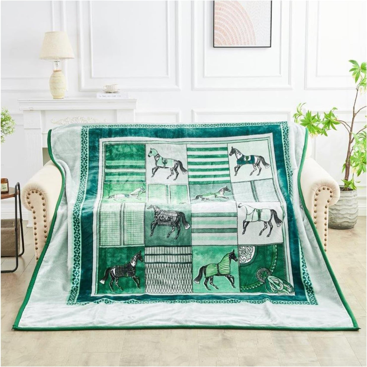 Majestic Mane 4kg Weighted Blanket 200x240 cm for Stress & Anxiety Relief - Kwikley