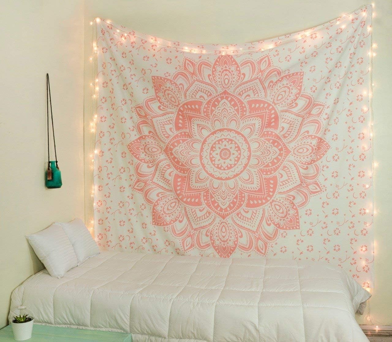 Mandala Cotton Tapestry 208x232cm Wall Hanging Bedspread Decor - Kwikley