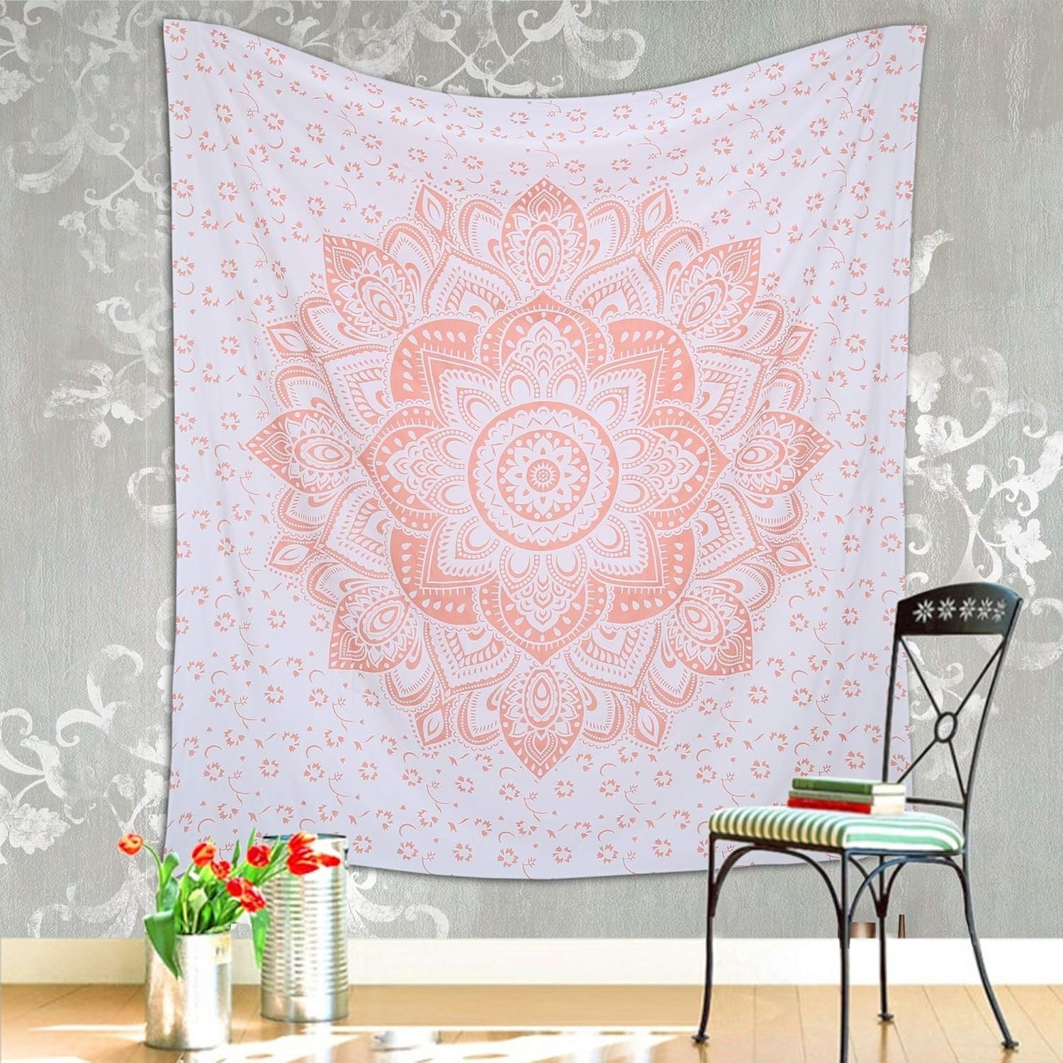 Mandala Cotton Tapestry 208x232cm Wall Hanging Bedspread Decor - Kwikley