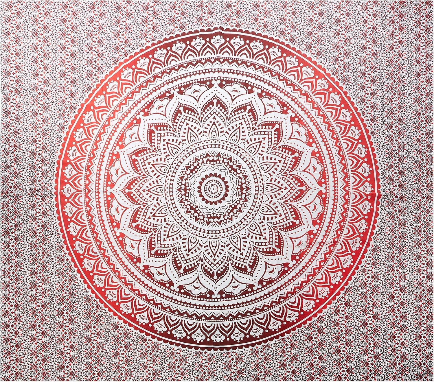 Mandala Cotton Tapestry 210x210cm Wall Hanging Bedspread Decor - Kwikley