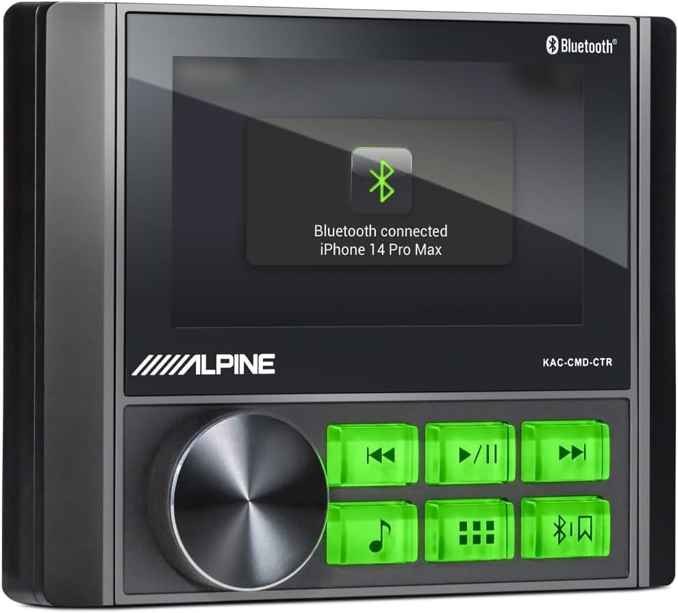 Marine Bluetooth Media Receiver USB AUX AM FM Waterproof - Kwikley
