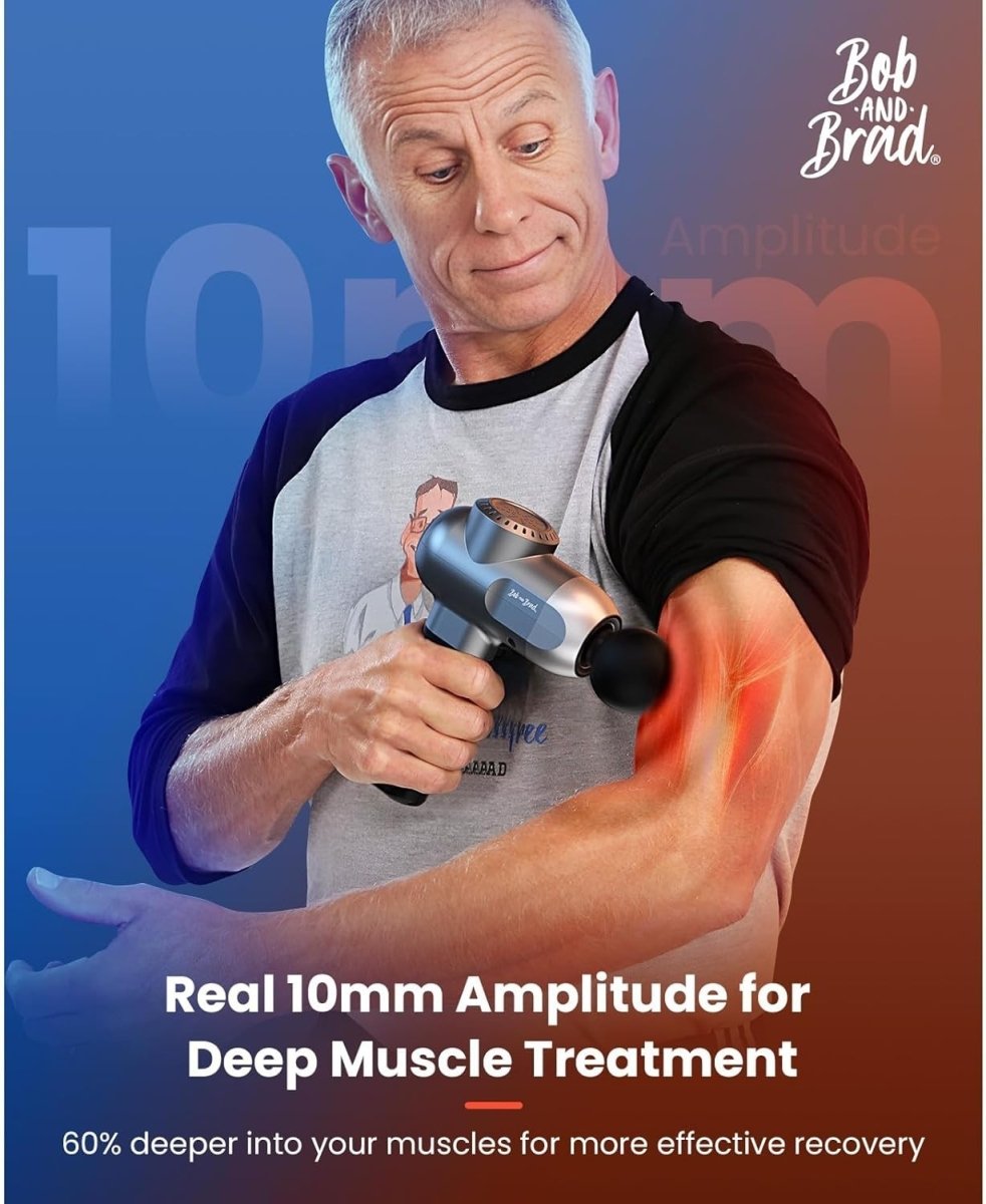 Massage Gun Heat Cold Therapy Deep Tissue Quiet Professional Muscle Recovery - Kwikley
