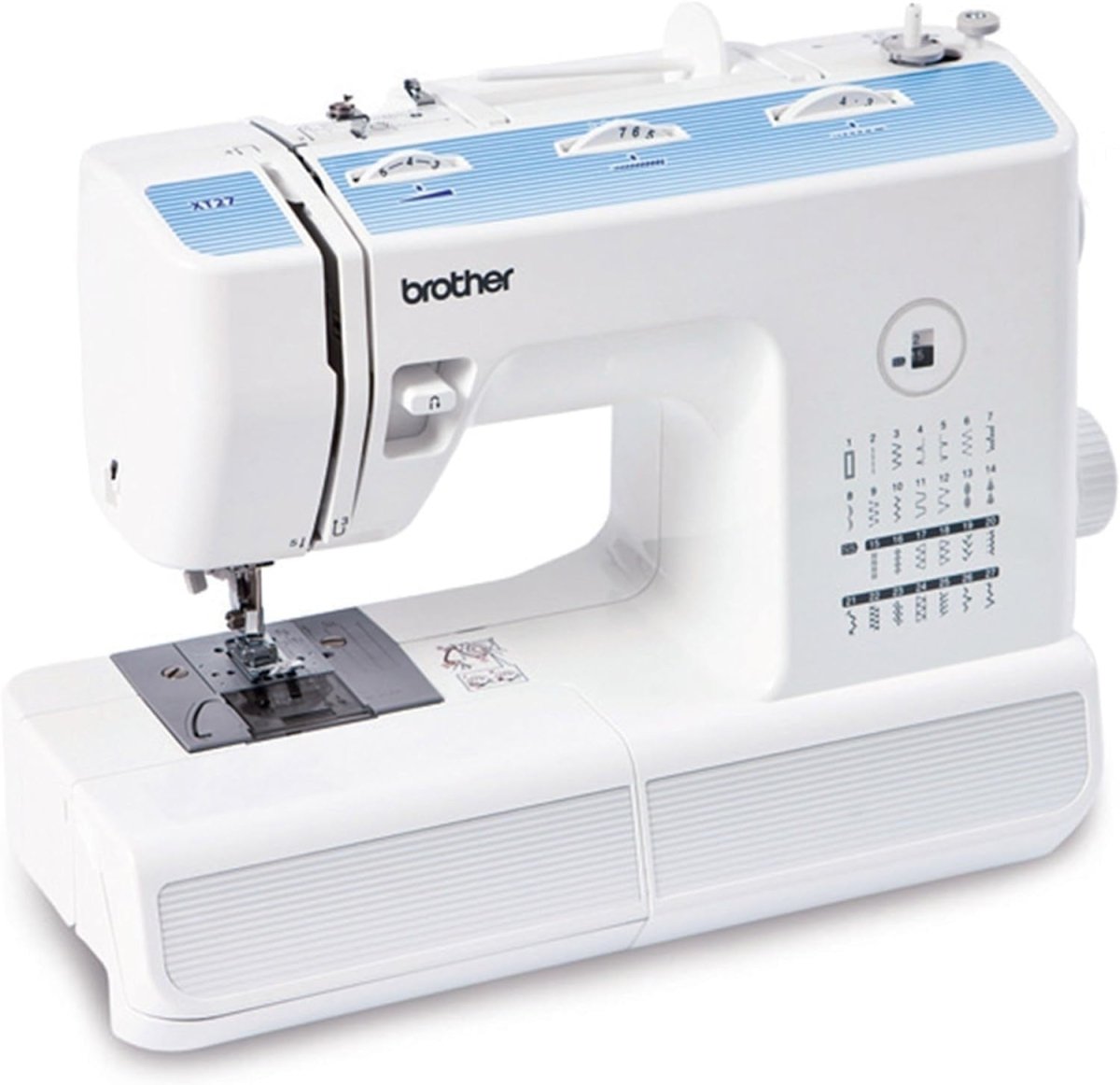Mechanical Sewing Machine 27 Stitch Functions 1 Step Buttonhole - Kwikley