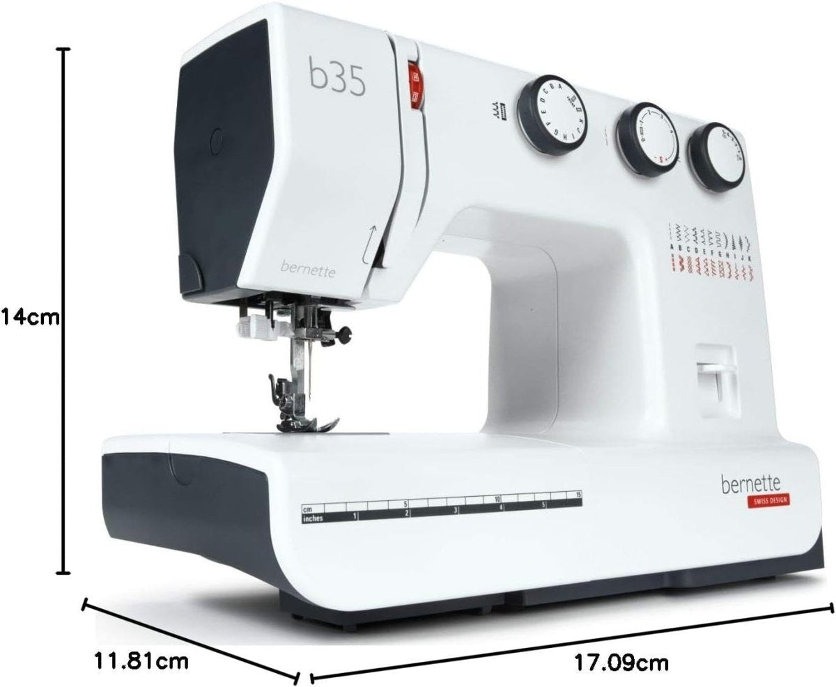 Mechanical Sewing Machine Free Arm 23 Stitch Buttonhole Portable - Kwikley