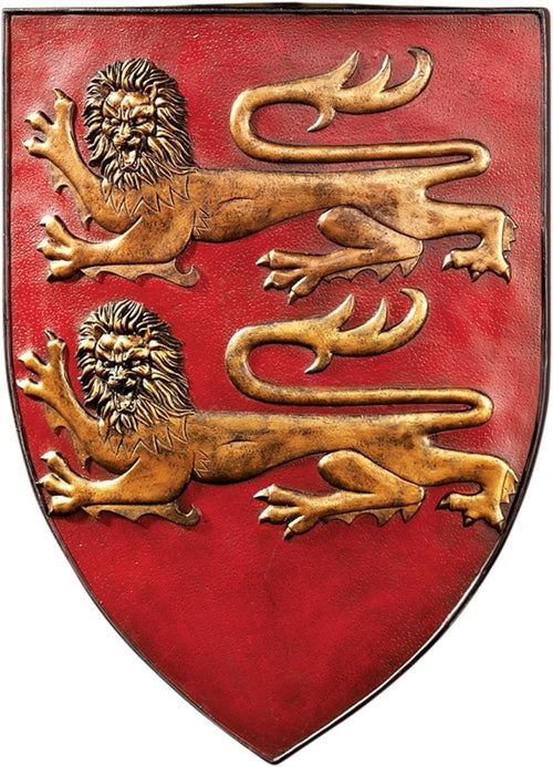 Medieval Wall Shield Decor Grand Arms of France Crest - Kwikley