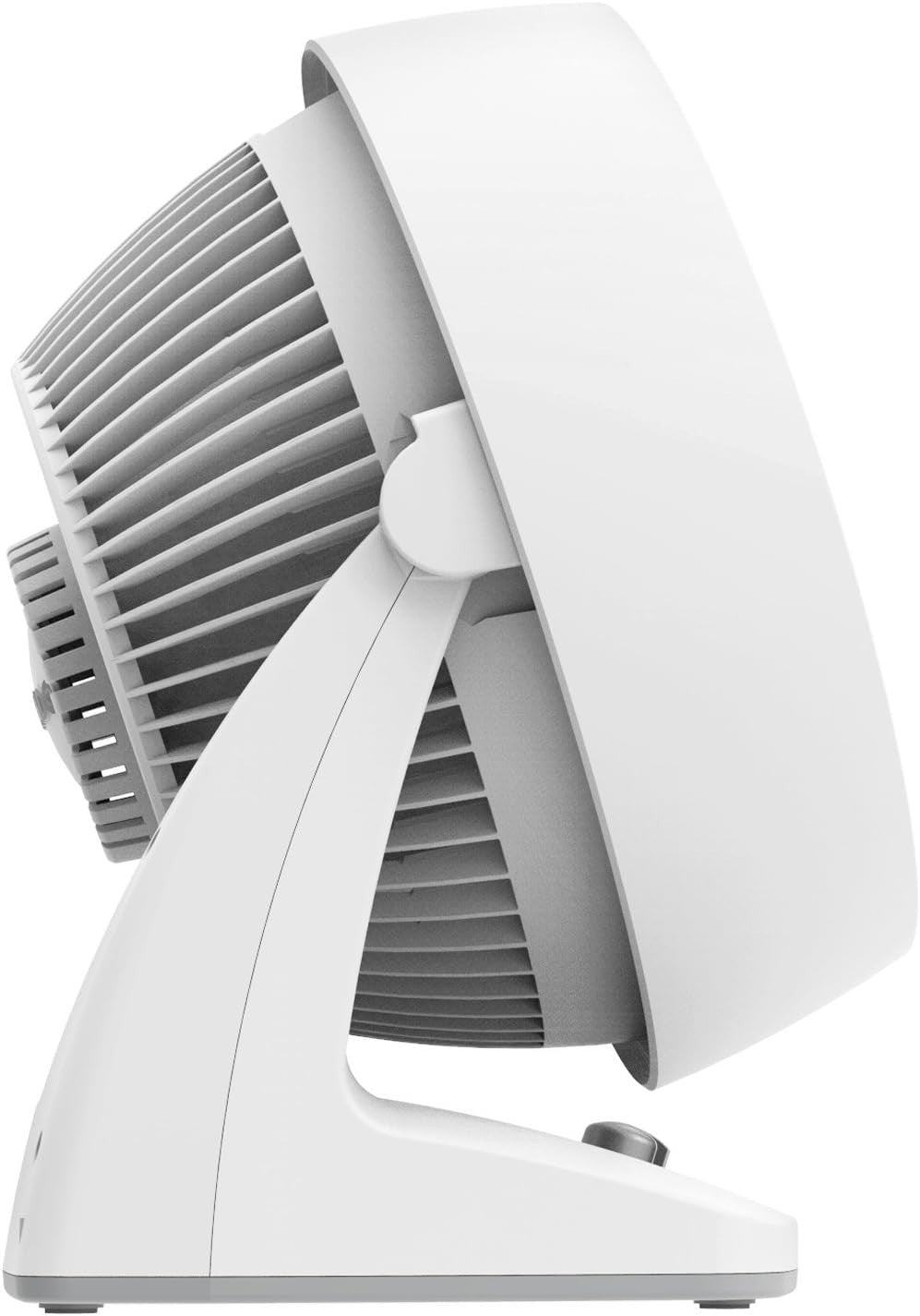 Medium Air Circulator Fan – Energy Smart Variable Speed Quiet Cooling (White) - Kwikley