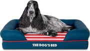 Medium Orthopedic Dog Bed Memory Foam Washable 77x60cm USA - Kwikley