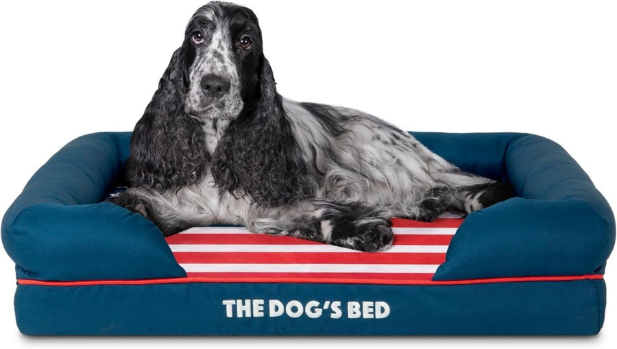 Medium Orthopedic Dog Bed Memory Foam Washable 77x60cm USA - Kwikley