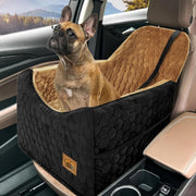 Memory Foam Dog Car Seat Booster Bed Washable Cover Pet Travel 35lb - Kwikley