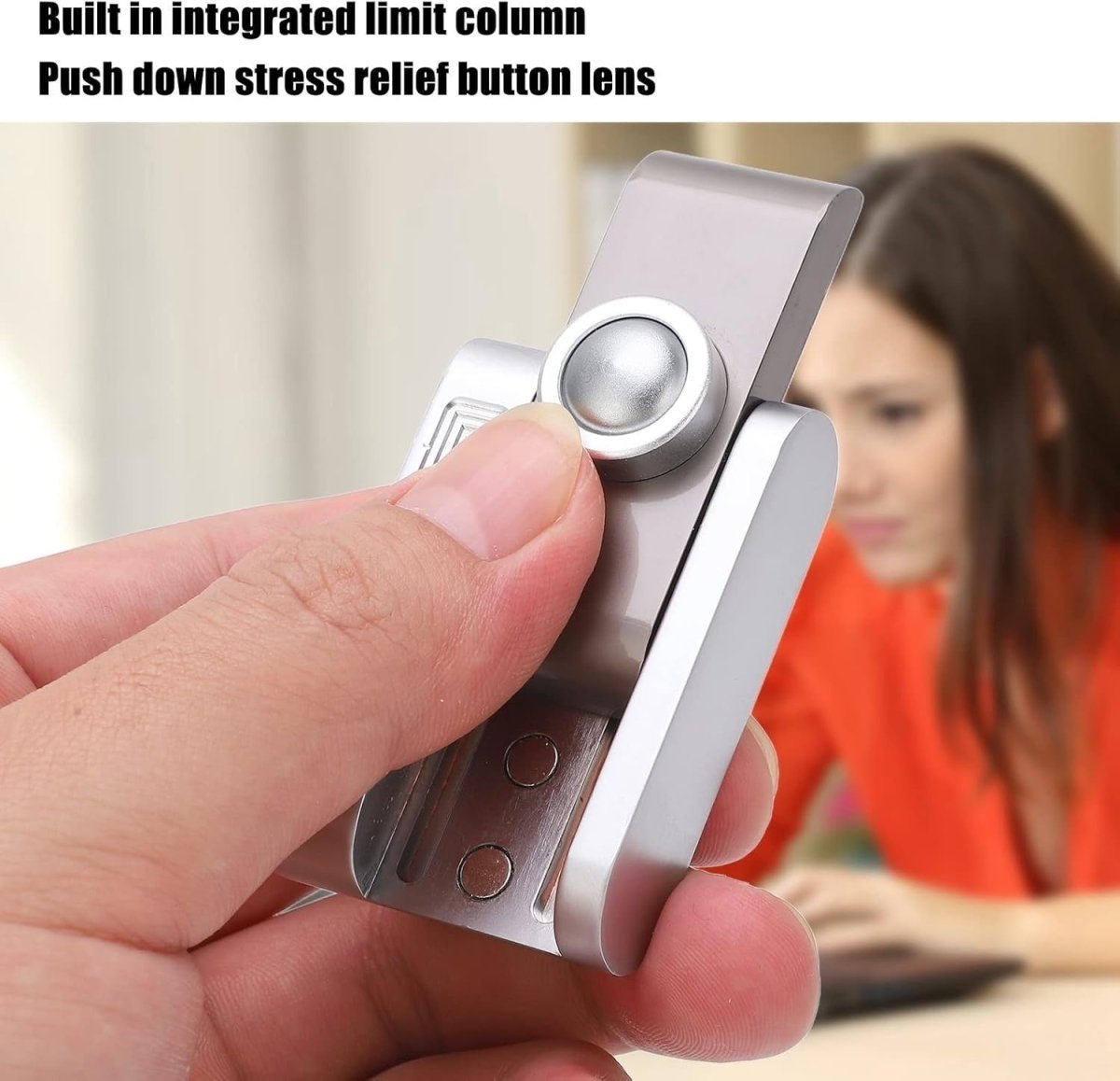 Metal Camera Click Fidget Toy Multi Button Stress Relief Pocket Gadget - Kwikley